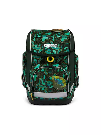 ERGOBAG | Set de cartable 5 pièces CUBO - BärRex | dunkelgrün